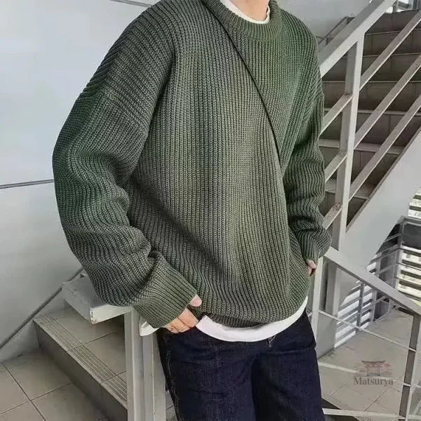 Mode masculine : pull rétro japonais pour un look unique
