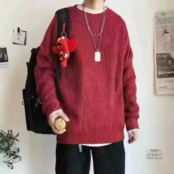 Pull rétro pour homme, idéal pour toutes saisons
