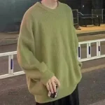 Vêtement japonais pour homme : pull ample et stylé