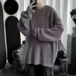 Pull ample inspiré du Japon, mode masculine