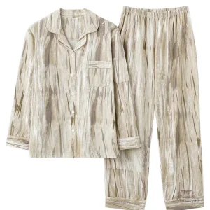 Ensemble de nuit traditionnel japonais pour femme, 2 pièces stylées