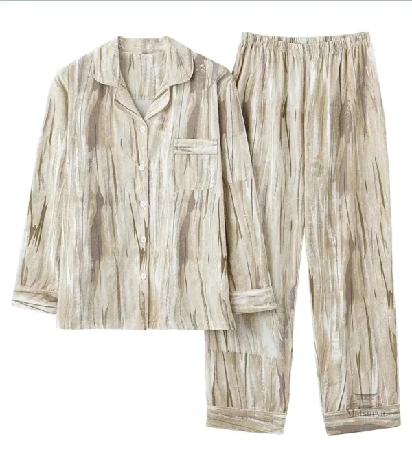 Ensemble de nuit traditionnel japonais pour femme, 2 pièces stylées