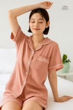 Pyjama court style japonais femme