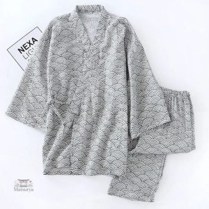 Pyjama confortable en coton pour un style japonais