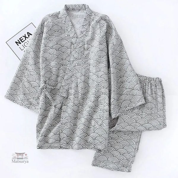 Pyjama confortable en coton pour un style japonais