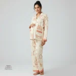 Pyjama Japonais Femme Ours Imprimé