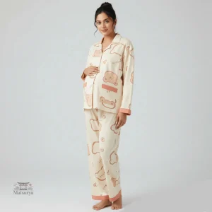 Pyjama Japonais Femme Ours Imprimé