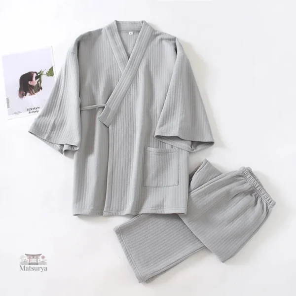 Pyjama traditionnel japonais en tissu doux