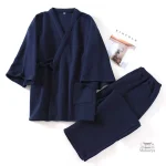 Vêtements de nuit en coton pour homme