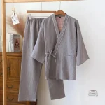 Pyjama Japonais Homme Hiver élégant et confortable