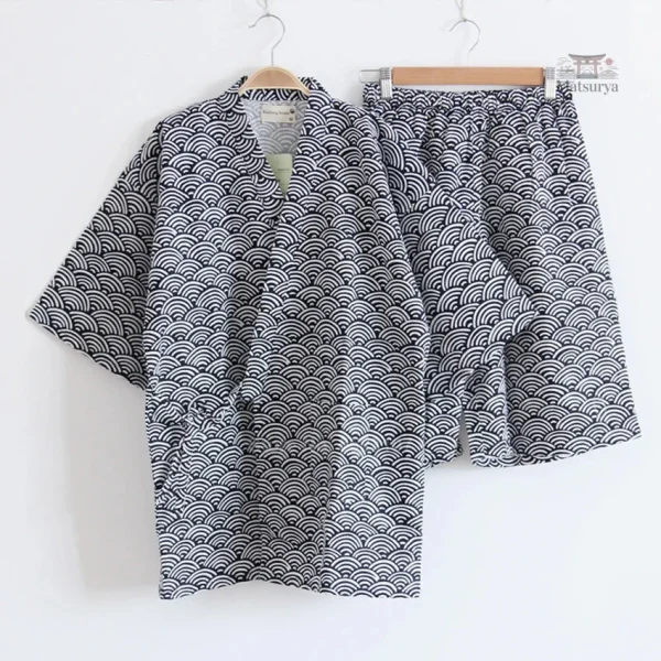 pyjama-jinbei-homme-1 Pyjama Jinbei Homme confortable et stylé