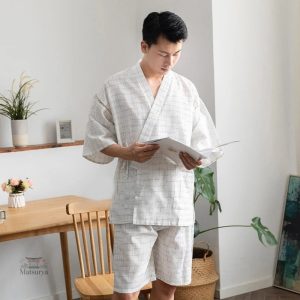 Pyjama Jinbei Japonais pour homme