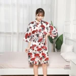 Pyjama traditionnel japonais à motifs
