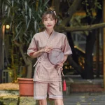 Pyjama Japonais Traditionnel Femme élégant et confortable