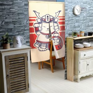 Rideau de Porte Japonais élégant pour décoration intérieur