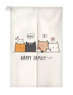Rideau japonais mignon pour une touche kawaii