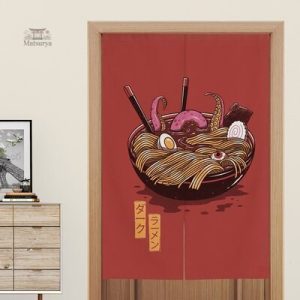 Rideau Japonais pour Cuisine