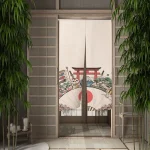 Rideau Japonais Impression 3D design moderne