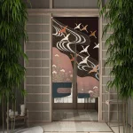 Rideau Japonais avec motif 3D unique