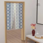 Rideau Japonais décoratif au design moderne