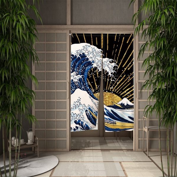rideau-vague-1 Rideau Vague contemporain en style japonais