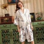Robe de chambre japonaise style moderne