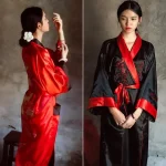 Robe japonaise en soie, douceur et légèreté