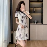 Robe en bambou inspirée de la mode japonaise classique