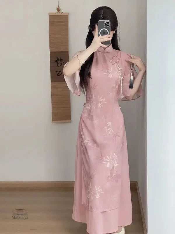 Robe japonaise élégante pour occasions spéciales
