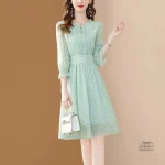 Robe Japonaise en mousseline élégante