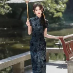 Robe Japonaise en Velours