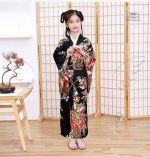 Robe enfant en tissu japonais coloré