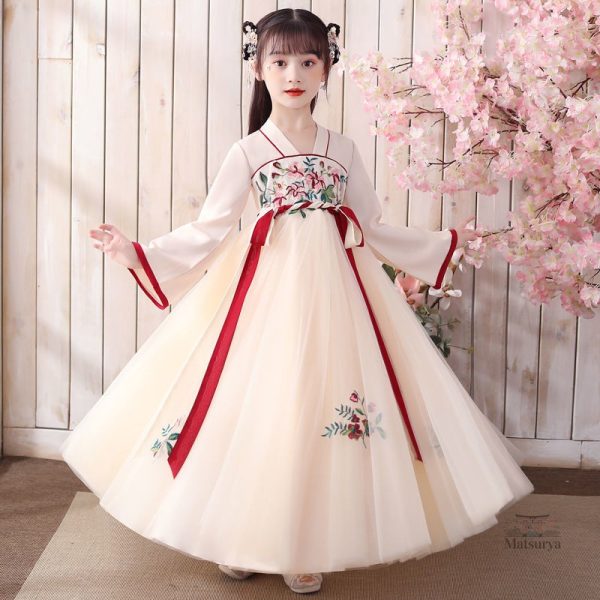 robe-japonaise-fille-1 Robe Japonaise Fille élégante et colorée pour enfants