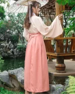 Robe Lila inspirée du style japonais traditionnel