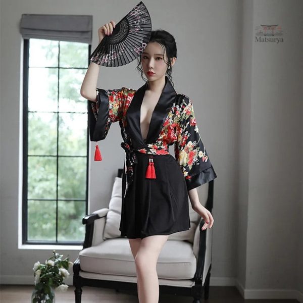robe-japonaise-sexy-1 Robe japonaise sexy pour femme élégante
