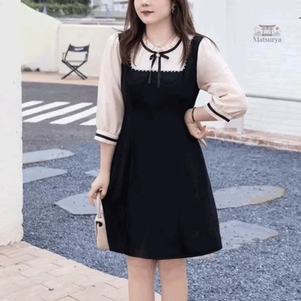 Robe traditionnelle japonaise avec motifs vintage