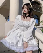 Robe élégante Kawaii, mode japonaise féminine