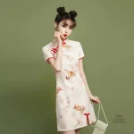 Robe japonaise avec motifs uniques et raffinés