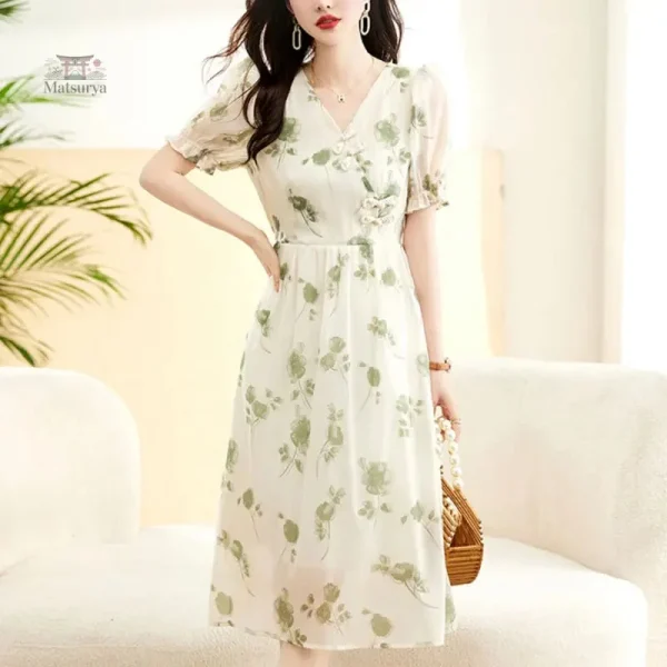 Robe Style Japonais courte et légère