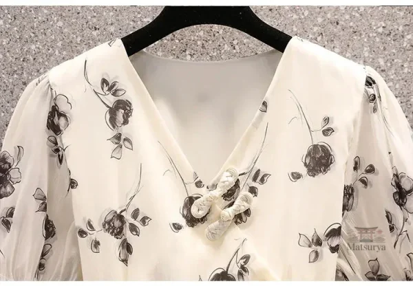 Robe Japonaise chic pour soirée d'été