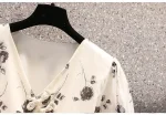 Robe Style Japonais avec tissu fluide