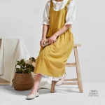 Robe Tablier avec motifs japonais