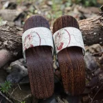 Sabot Geta Blanc à Motifs élégant et tendance