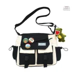 Sac à bandoulière avec motifs japonais raffinés