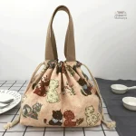 Sac à bento tendance japonais pour les gourmets