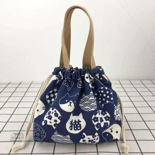 Sac à bento japonais pour partager vos plats
