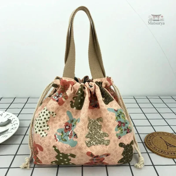 Sac à bento léger japonais pour les déplacements
