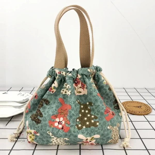 Sac à bento japonais à emporter pour les voyages