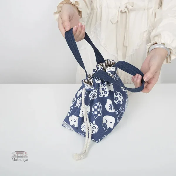Sac à bento portable japonais élégant et pratique - vue 2