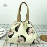Sac à bento compact japonais pour le déjeuner